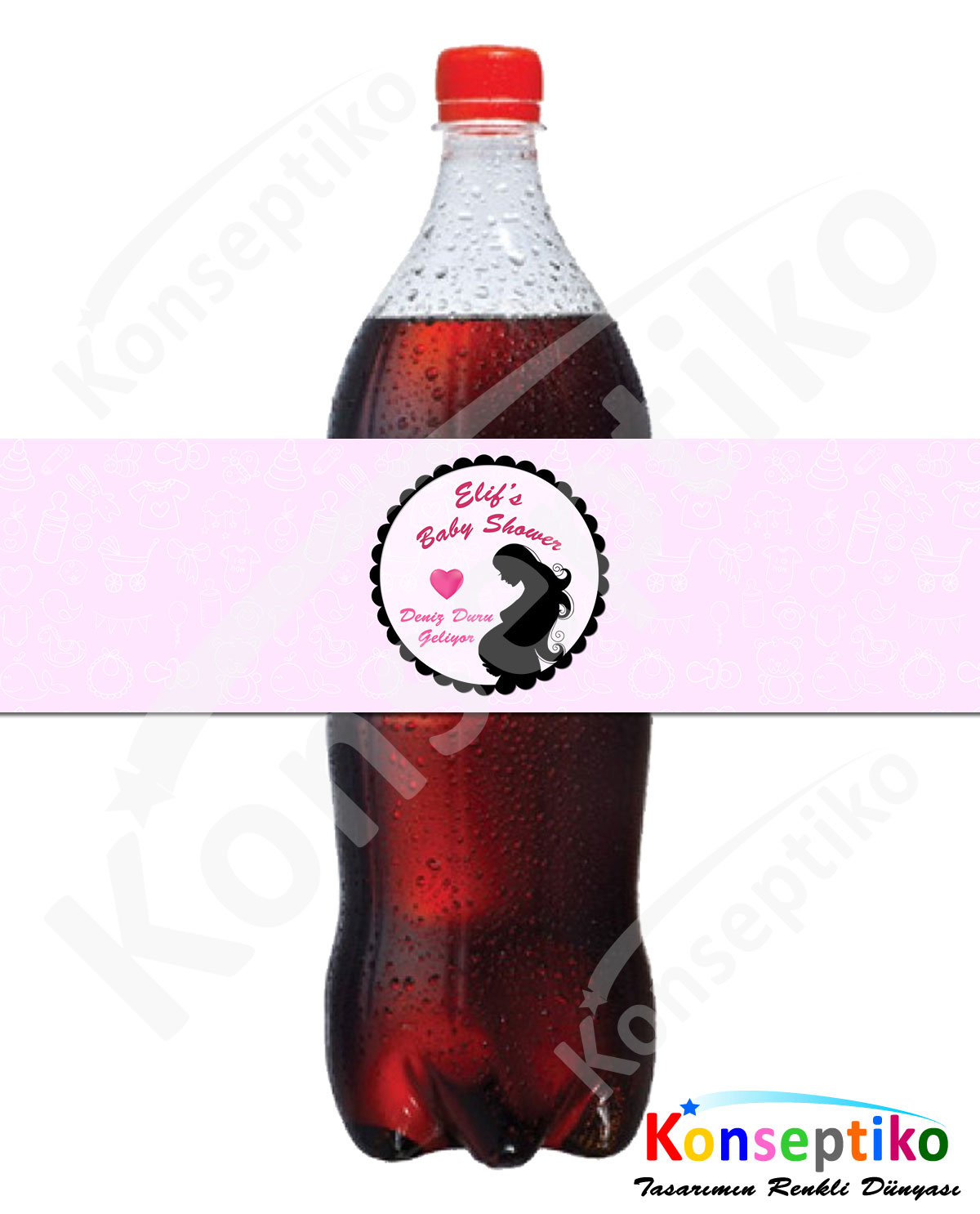 Baby Shower - İçecek Etiketi