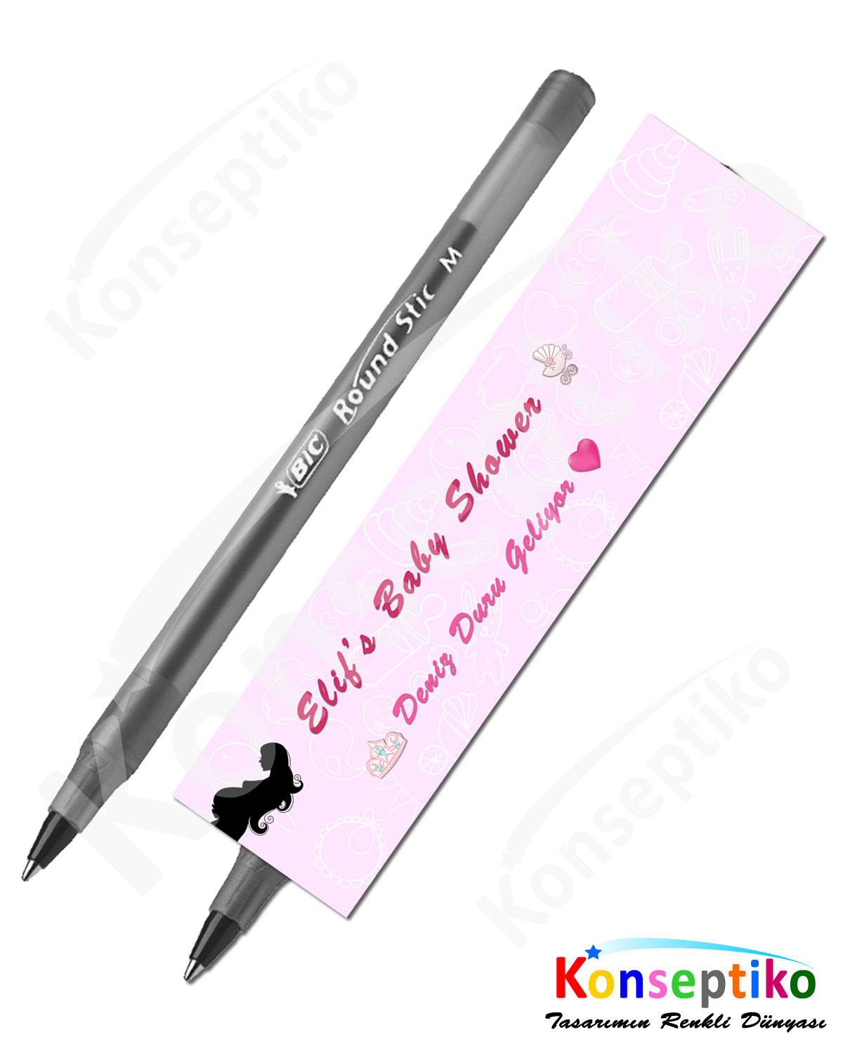 Baby Shower - Kalem Etiketi