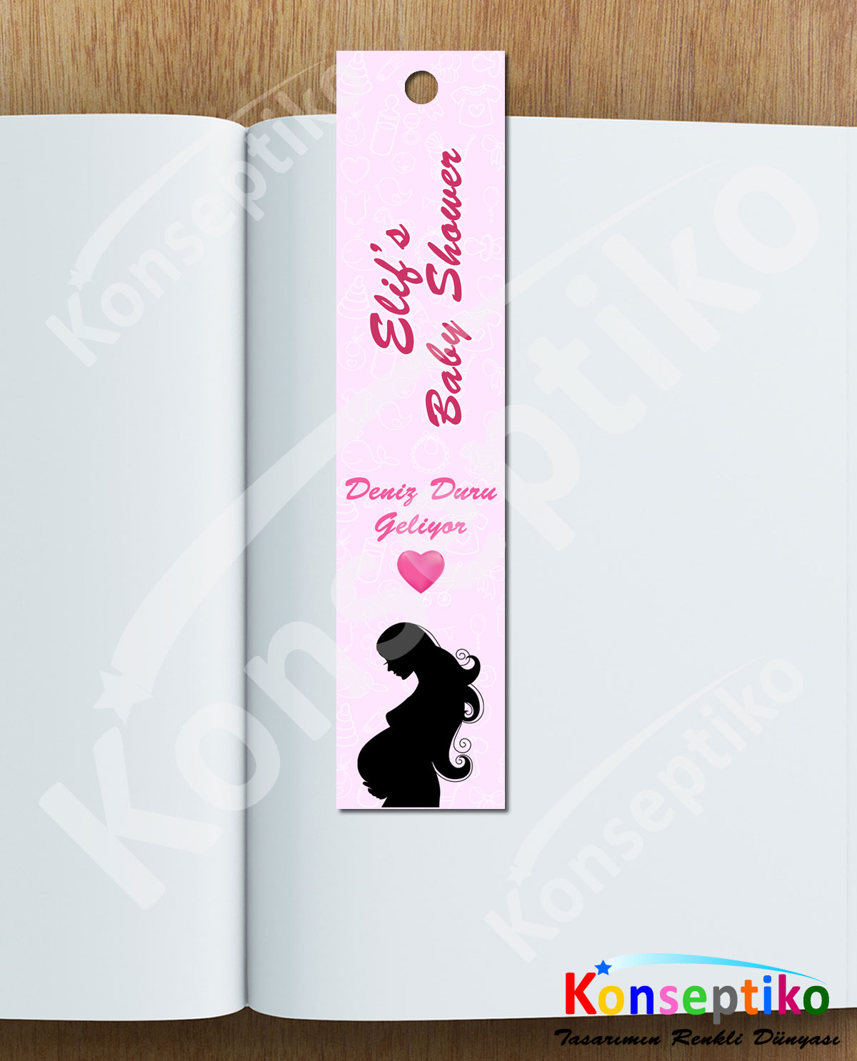 Baby Shower - Kitap Ayracı