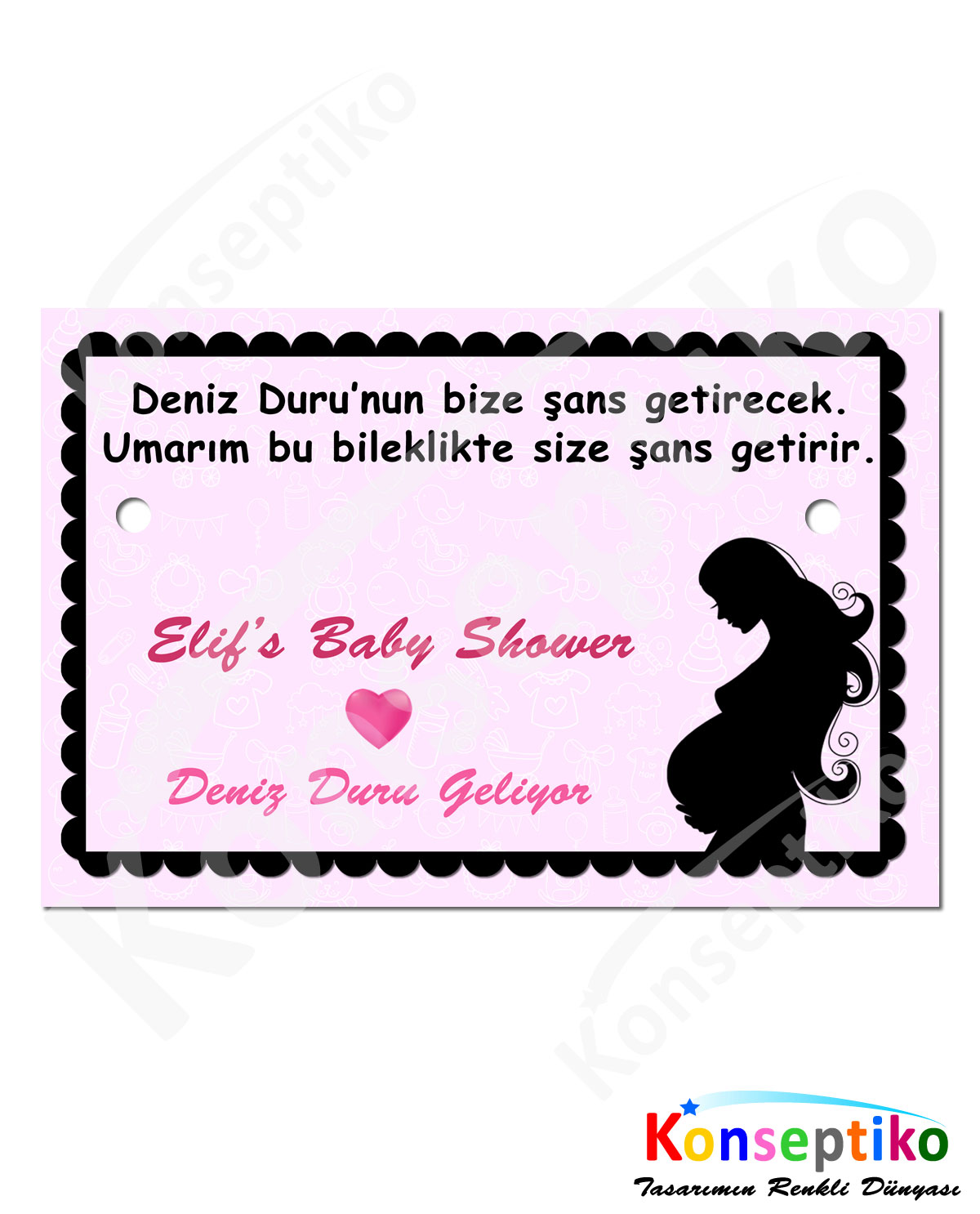 Baby Shower - Şans Bilekliği