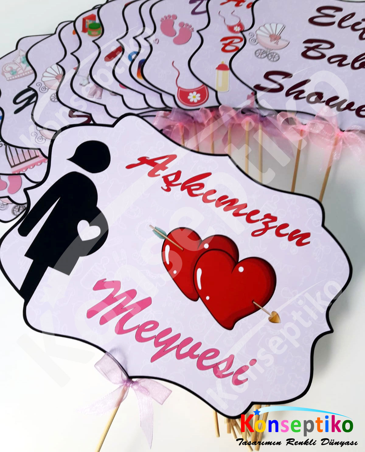 Baby Shower - Konuşma Balonları2