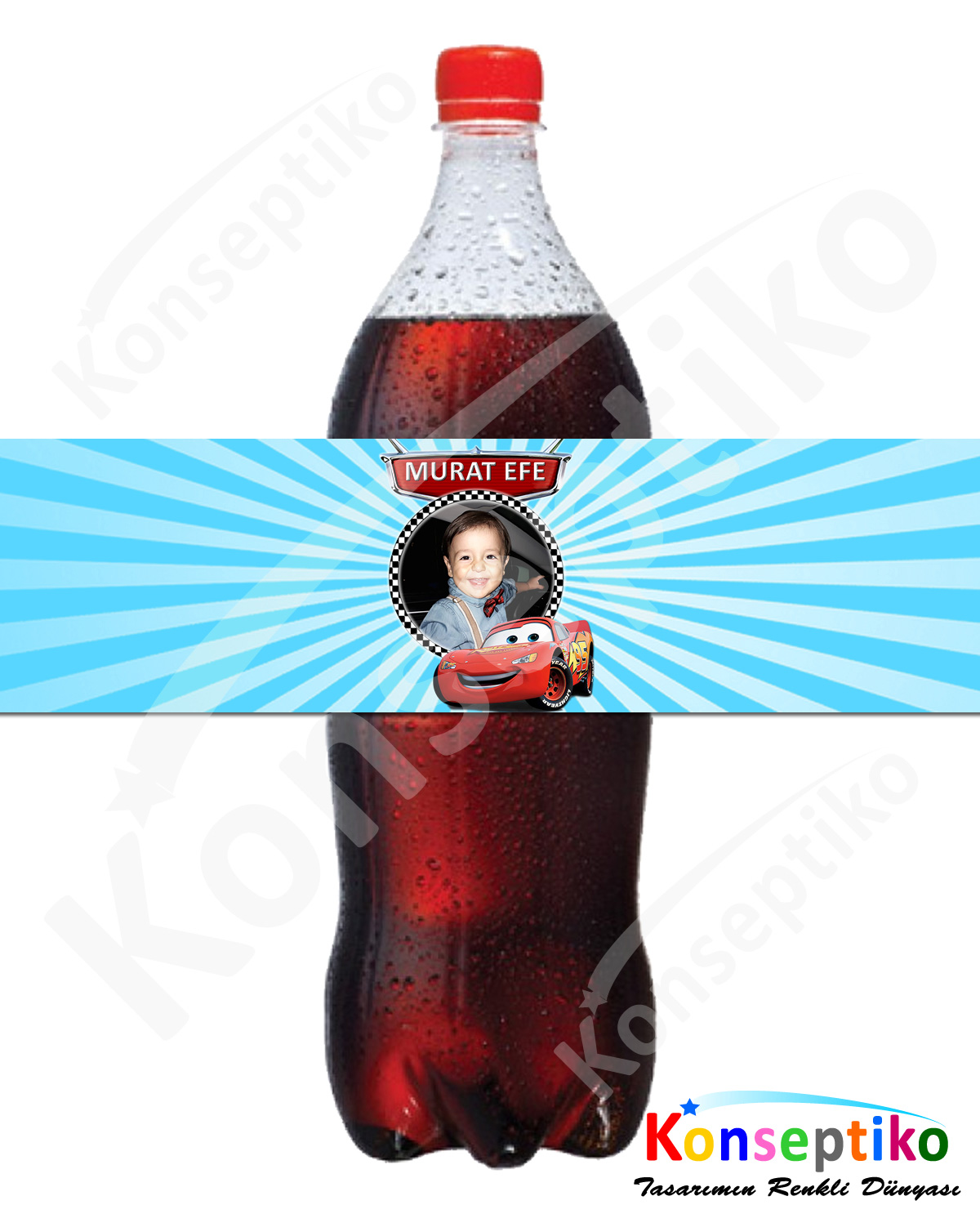 Arabalar - İçecek Etiketi