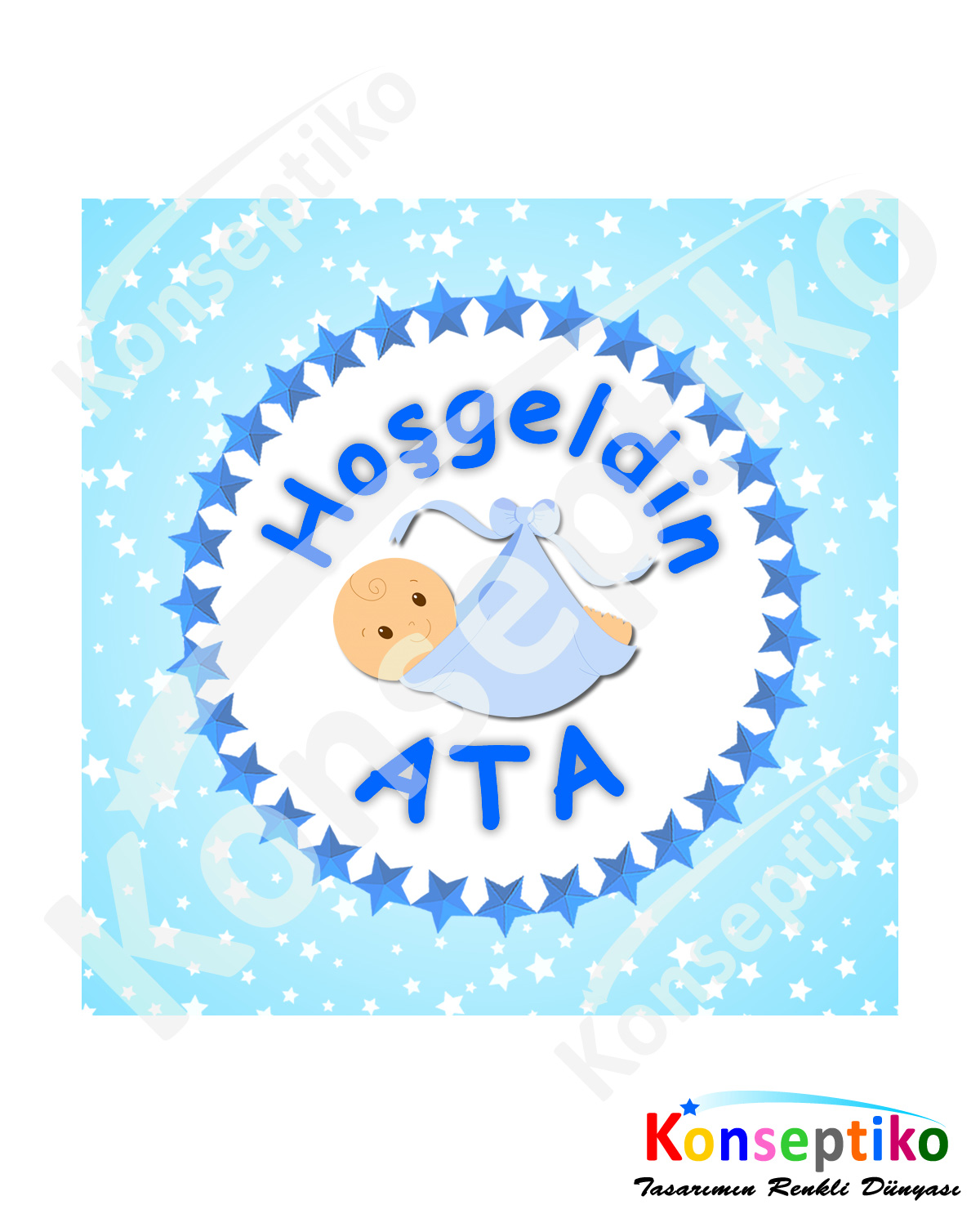 Yıldız - Kare Karton 40'lı2