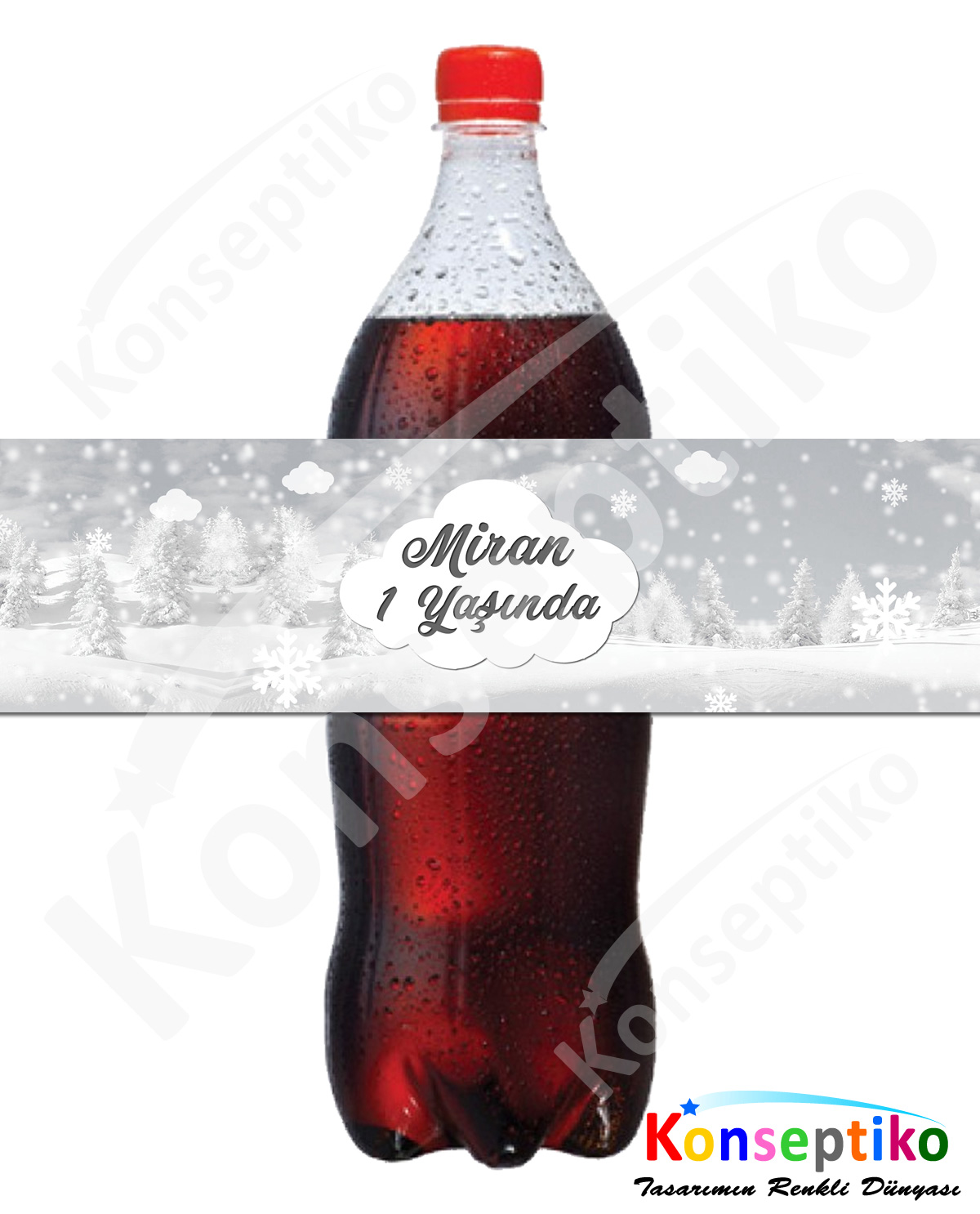 Kış - İçecek Etiketi