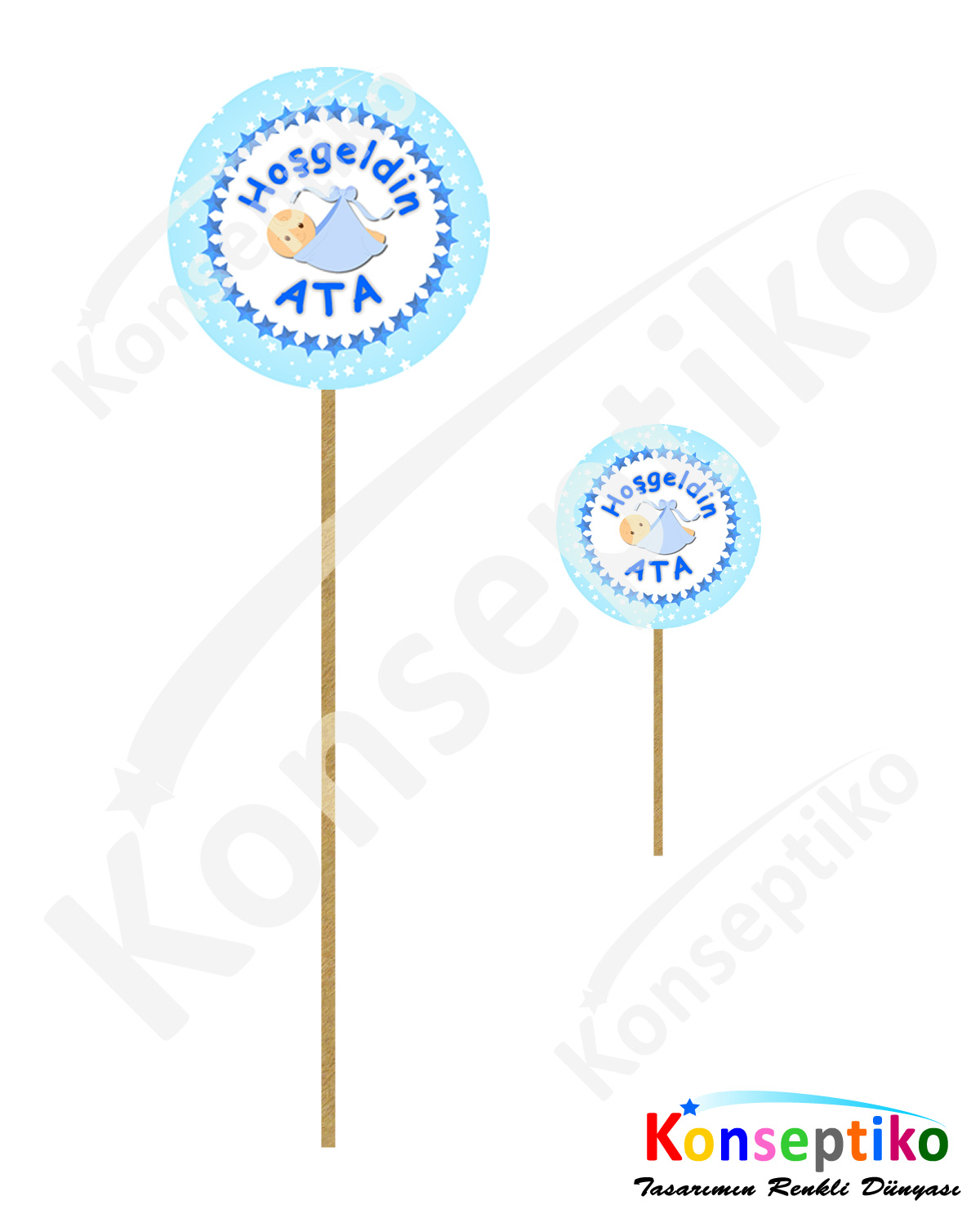 Yıldız - Kürdan Süs 20'li2