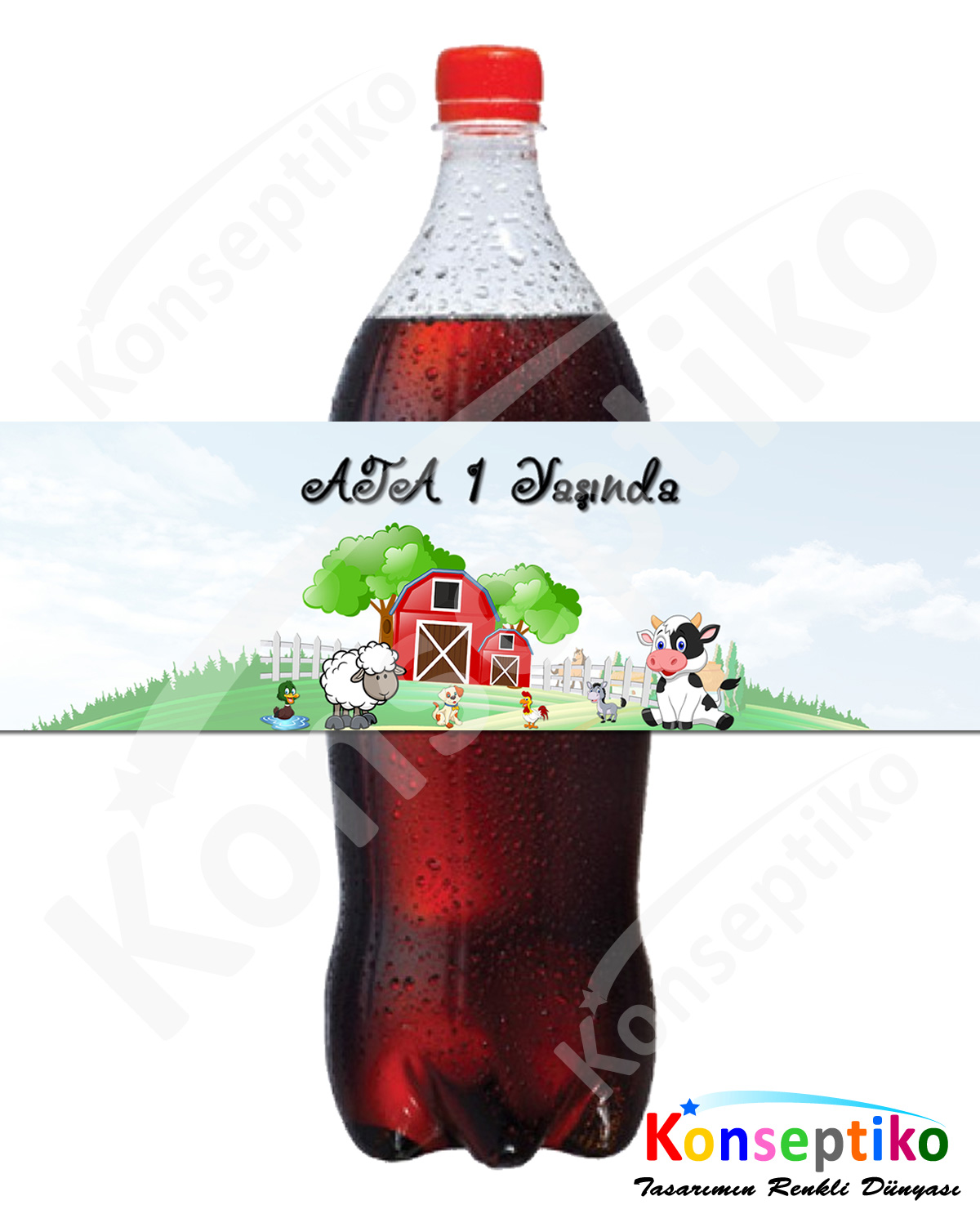 Çiftlik - İçecek Etiketi