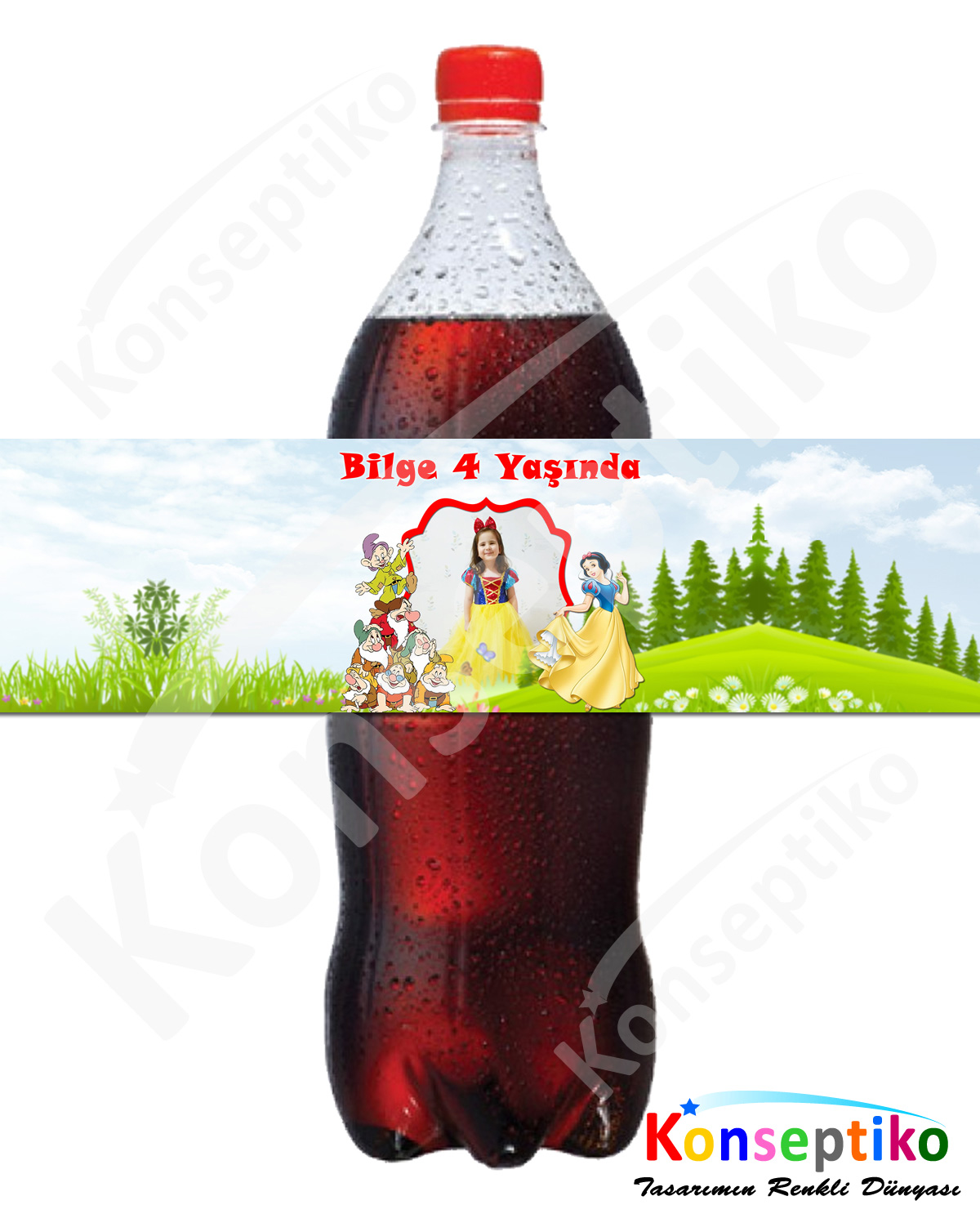 Pamuk Prenses - İçecek Etiketi