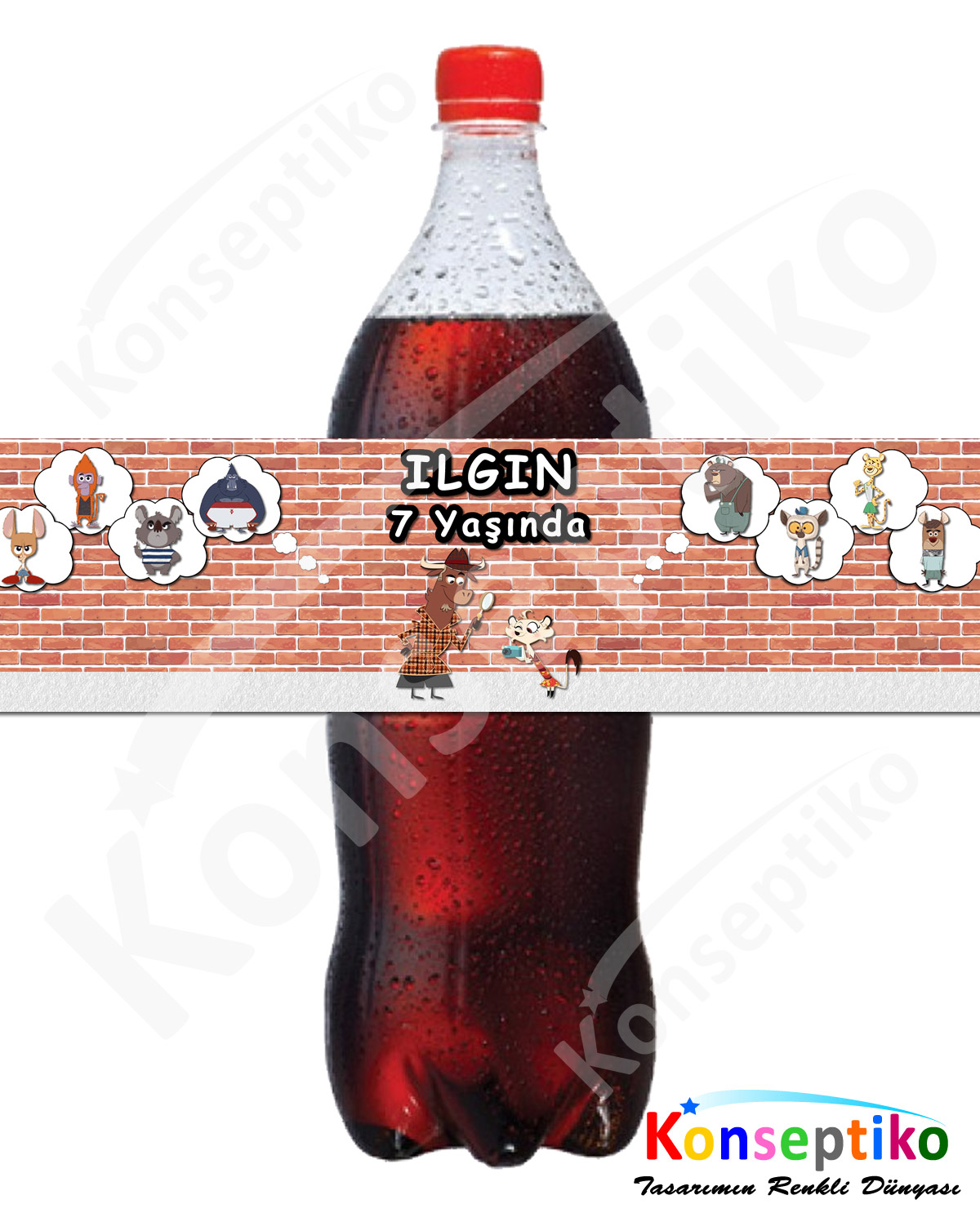 Sherlock Yack - İçecek Etiketi