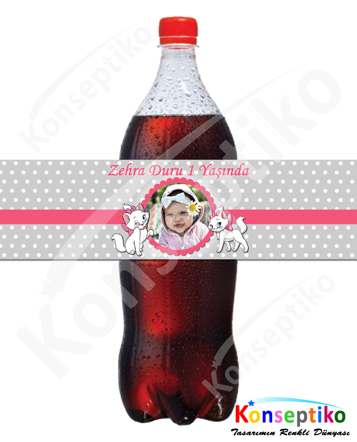 Kedi Marie - İçecek Etiketi