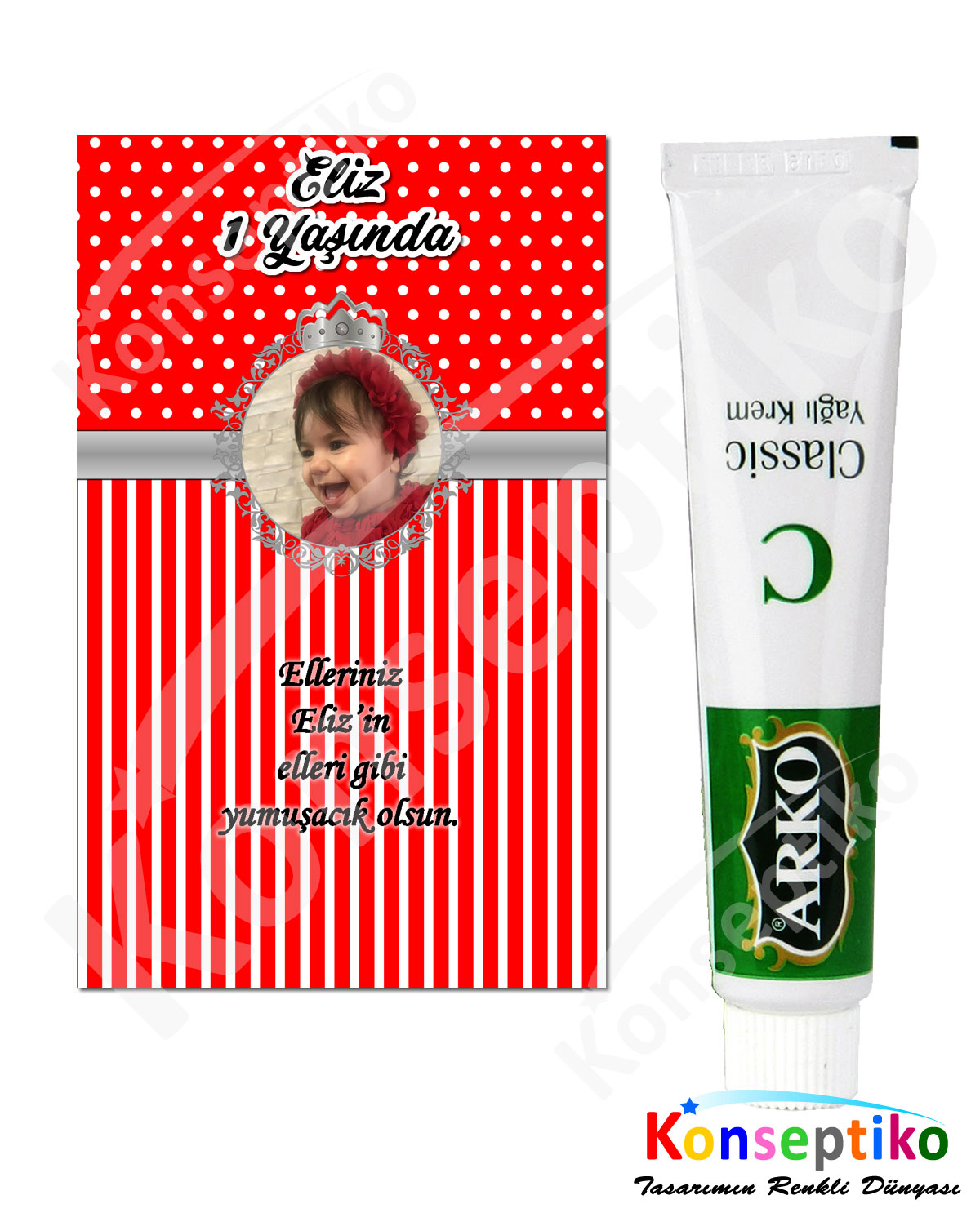 Prenses - Krem Etiketi