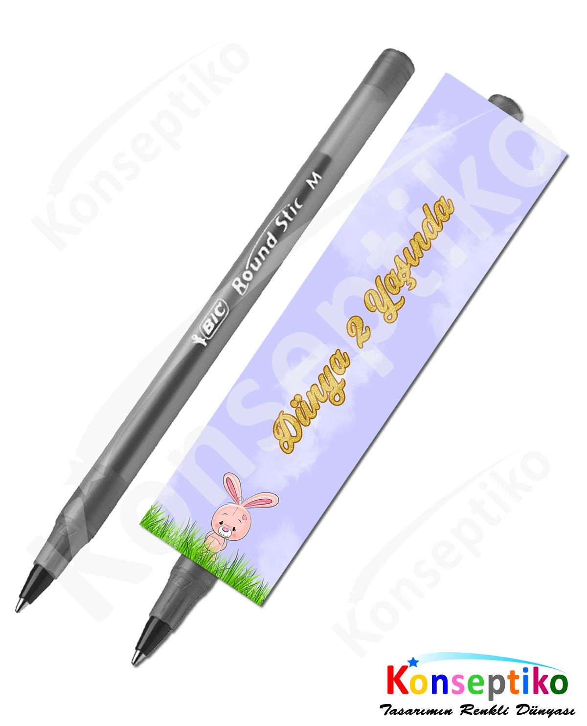 Tavşan - Kalem Etiketi