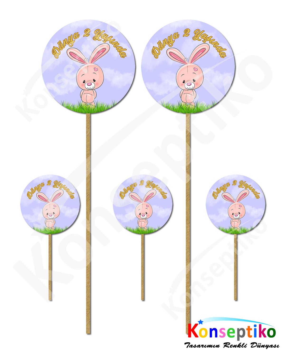 Tavşan - Kürdan Süs 20'li