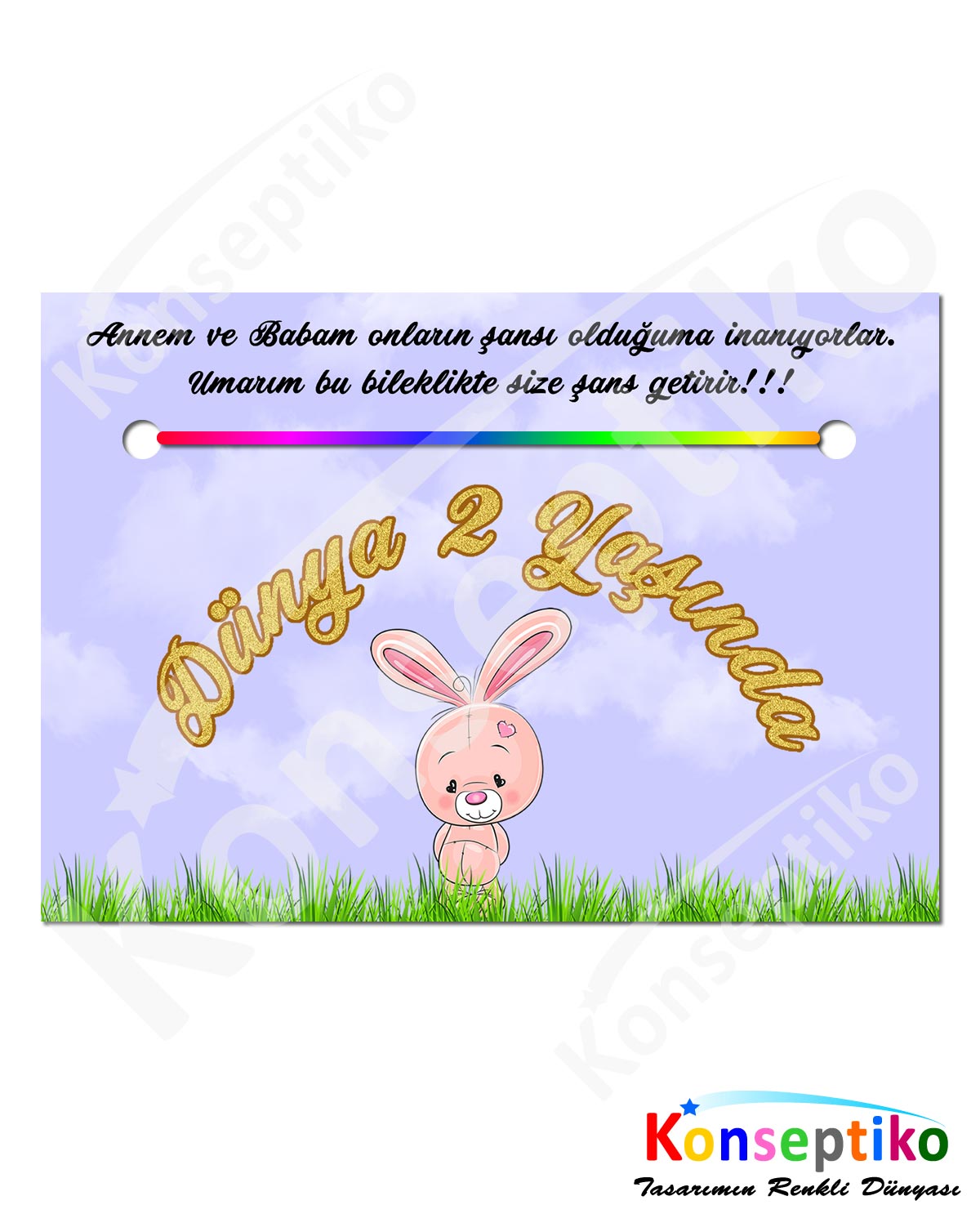 Tavşan - Şans Bilekliği