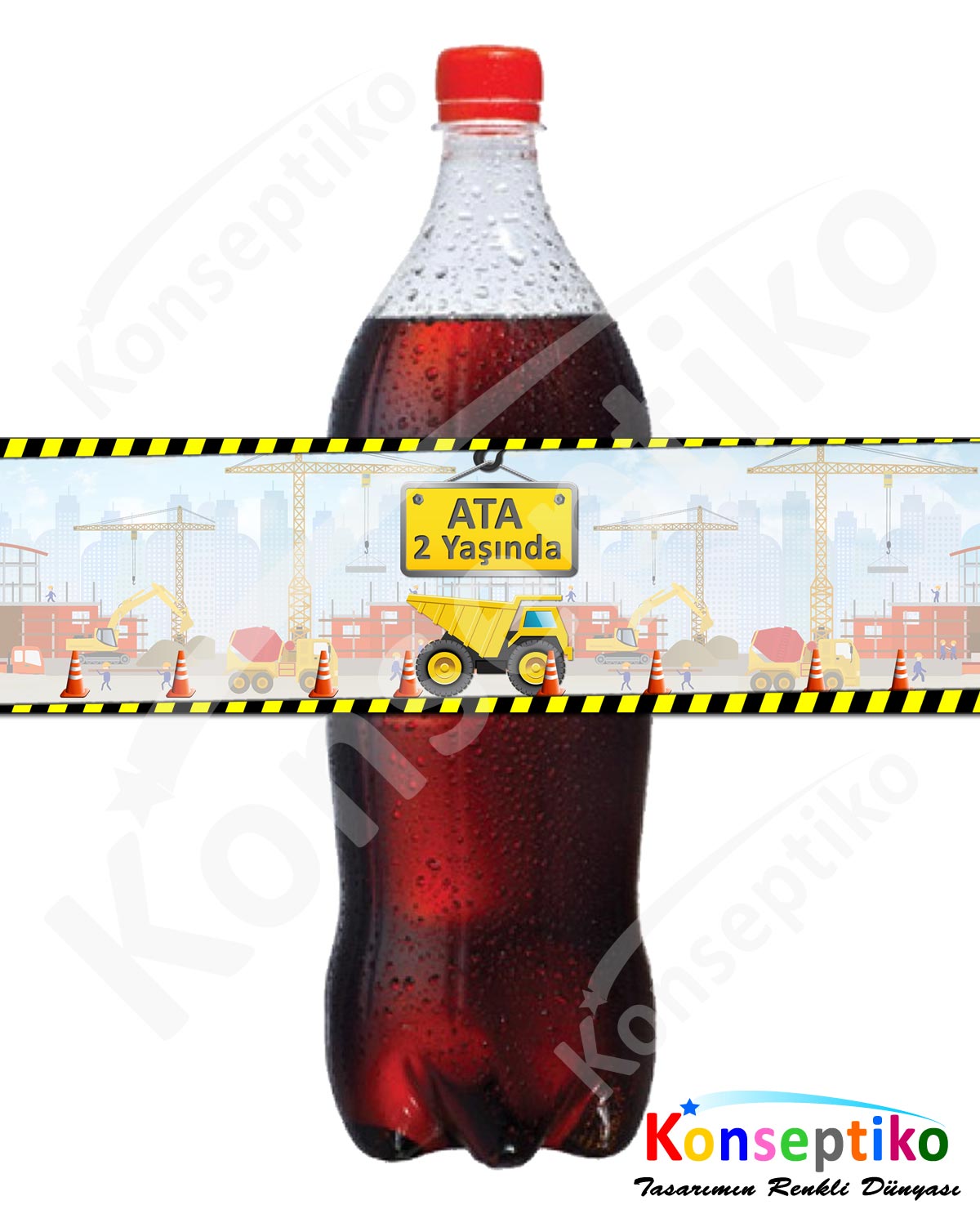 Kamyon - İçecek Etiketi