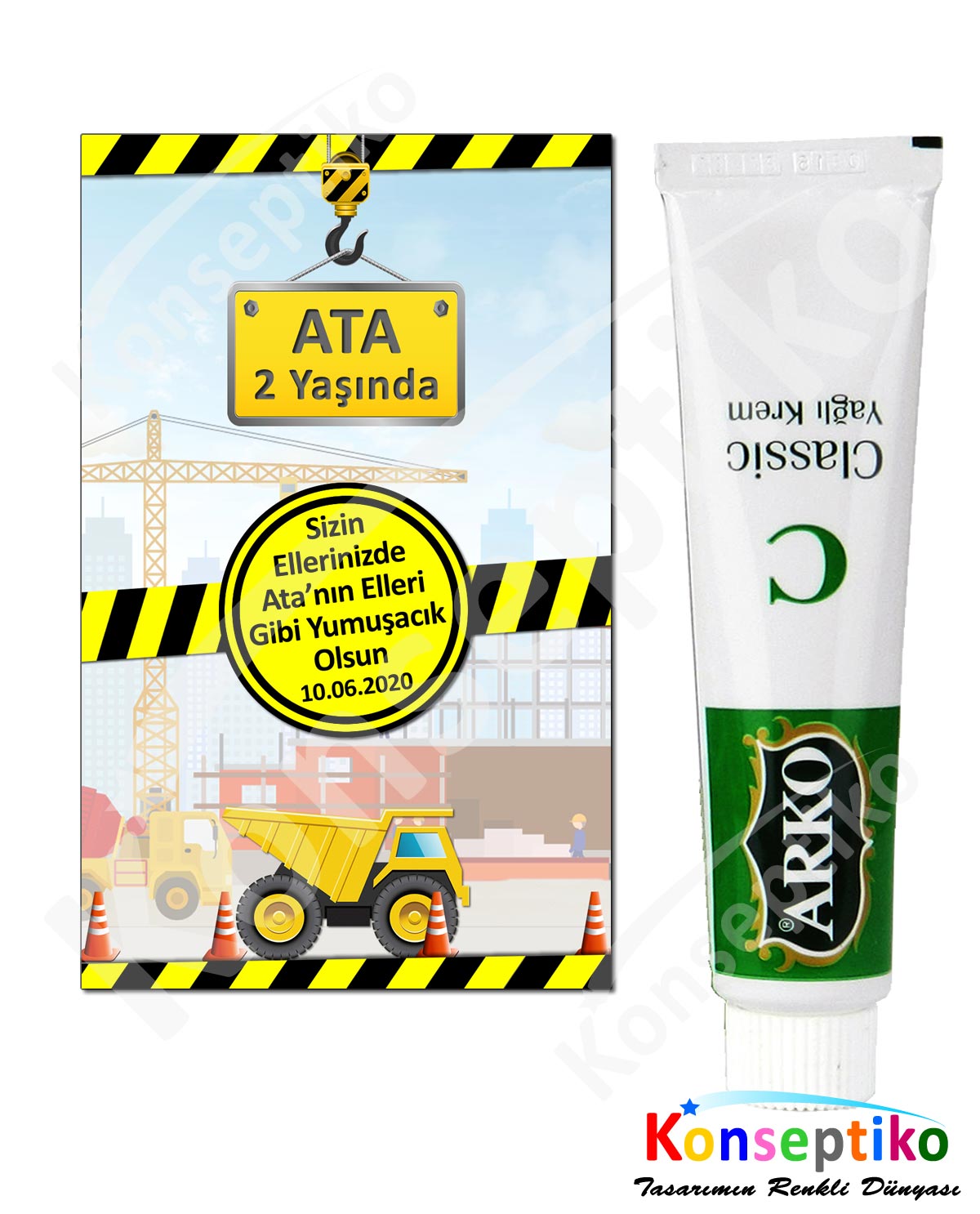 Kamyon - Krem Etiketi