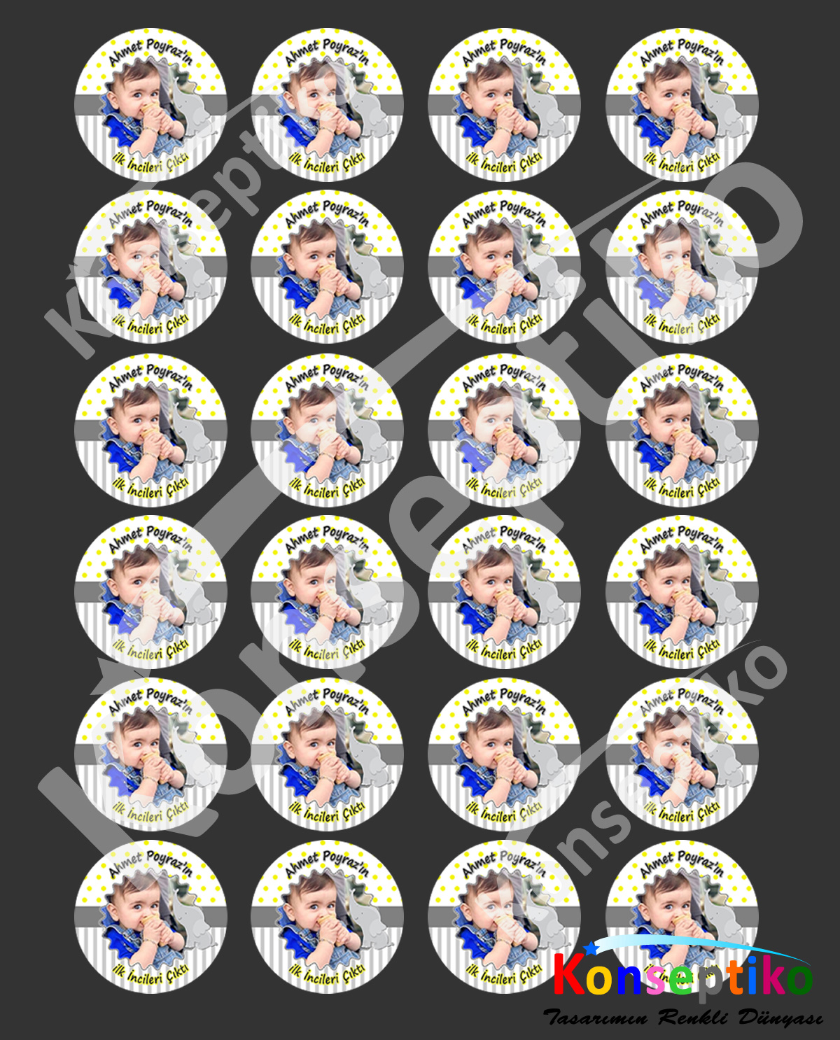 Filli - Yuvarlak Etiket 40'lı2