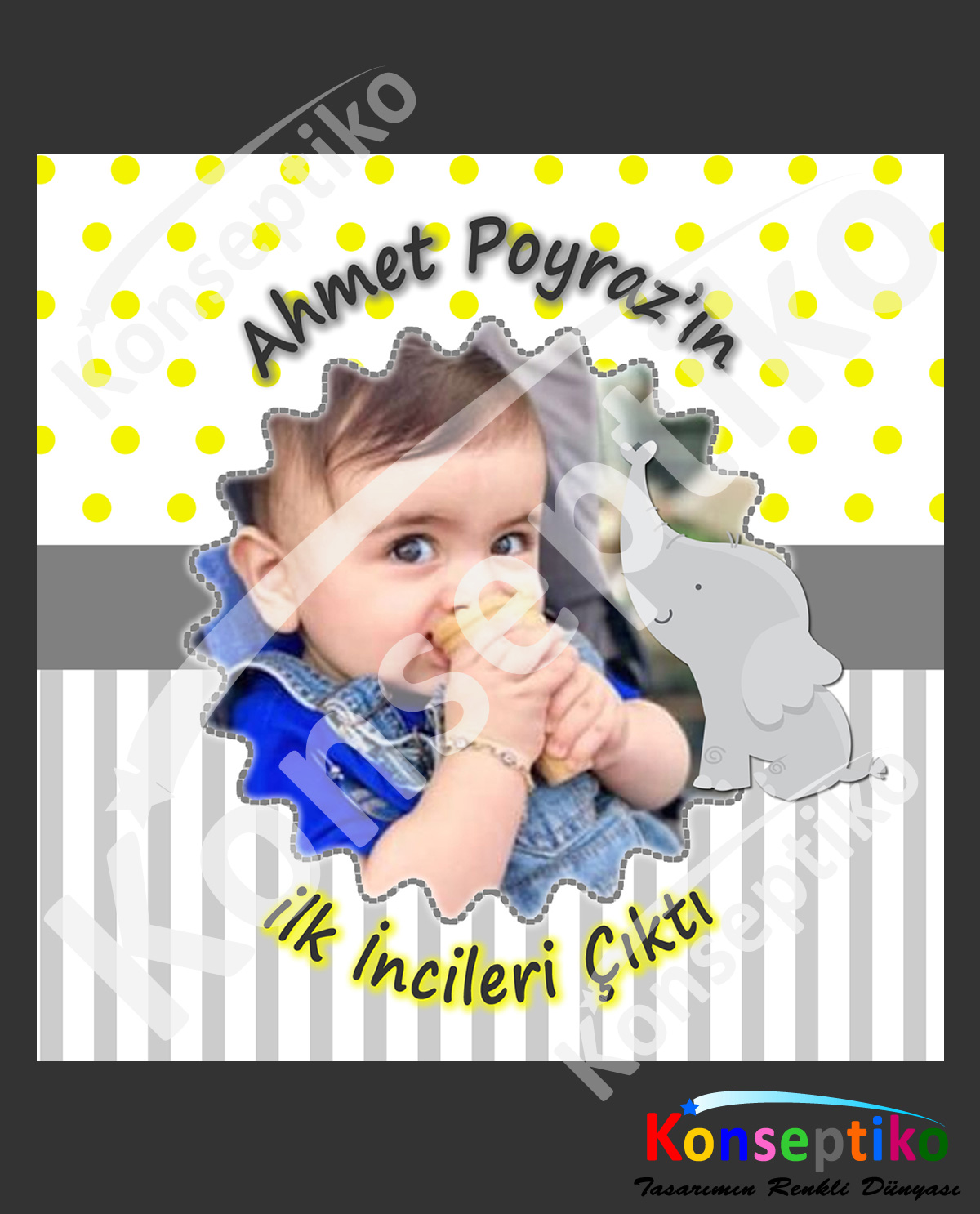 Filli - Kare Etiket 40'lı