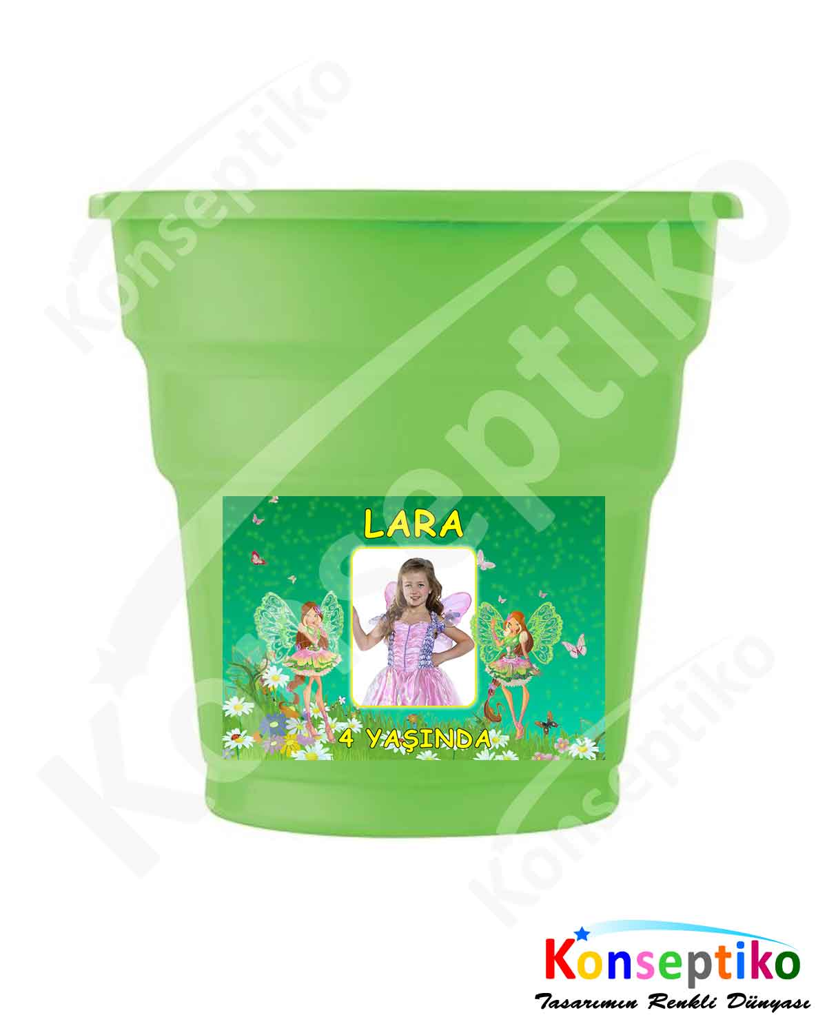 Winx - Bardak Etiketi 20'li