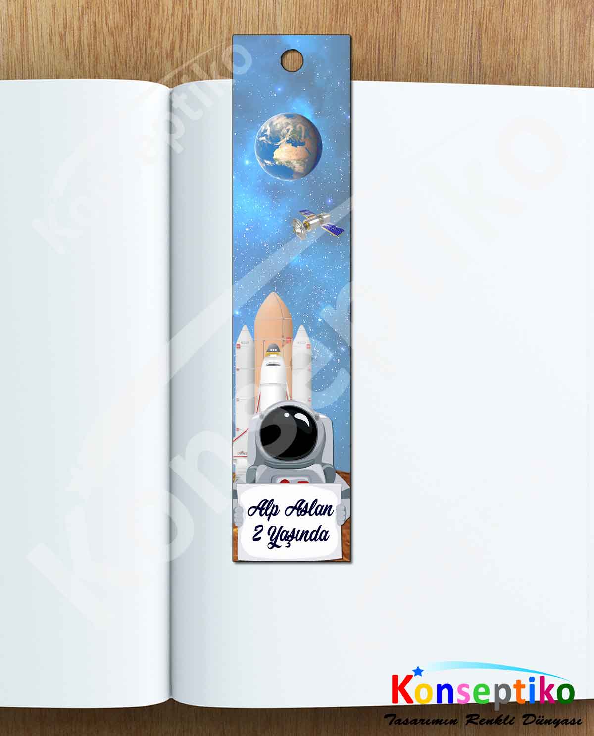 Uzay - Kitap Ayracı