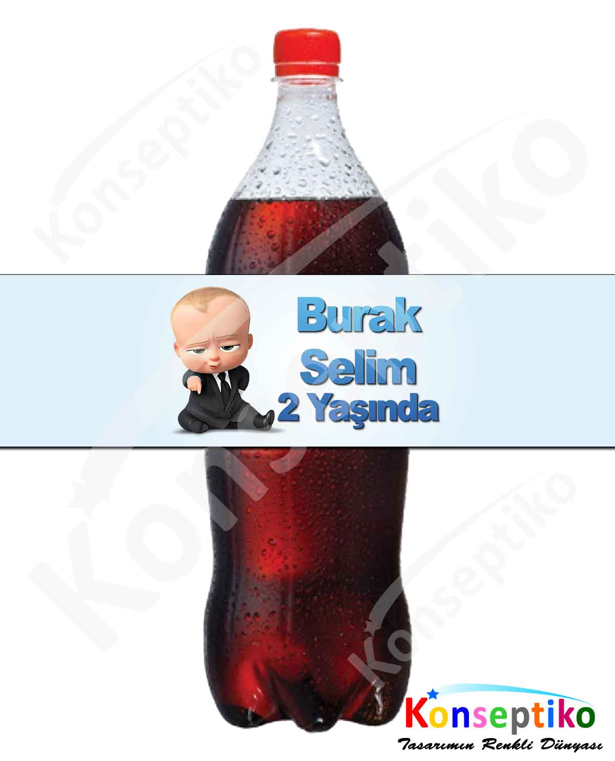 Patron Bebek - İçecek Etiketi