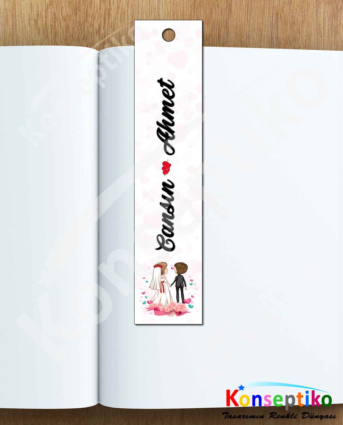 Evleniyoruz - Kitap Ayracı