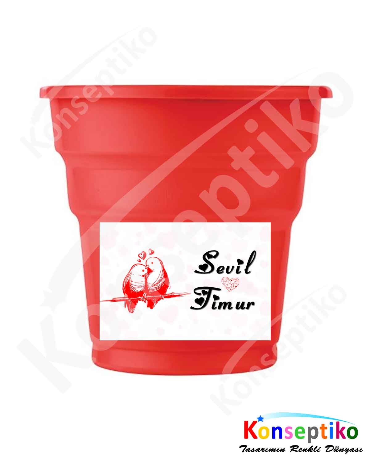 Kumrular - Bardak Etiketi 20'li