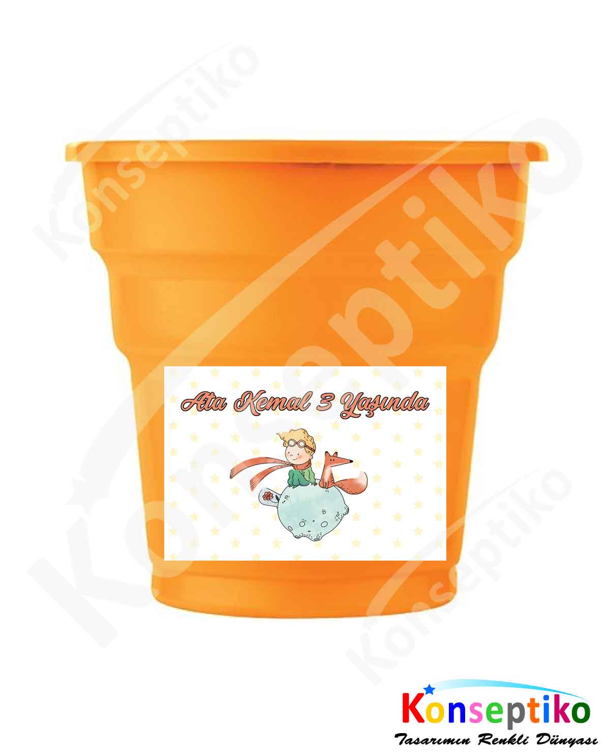 Küçük Prens - Bardak Etiketi 20'li