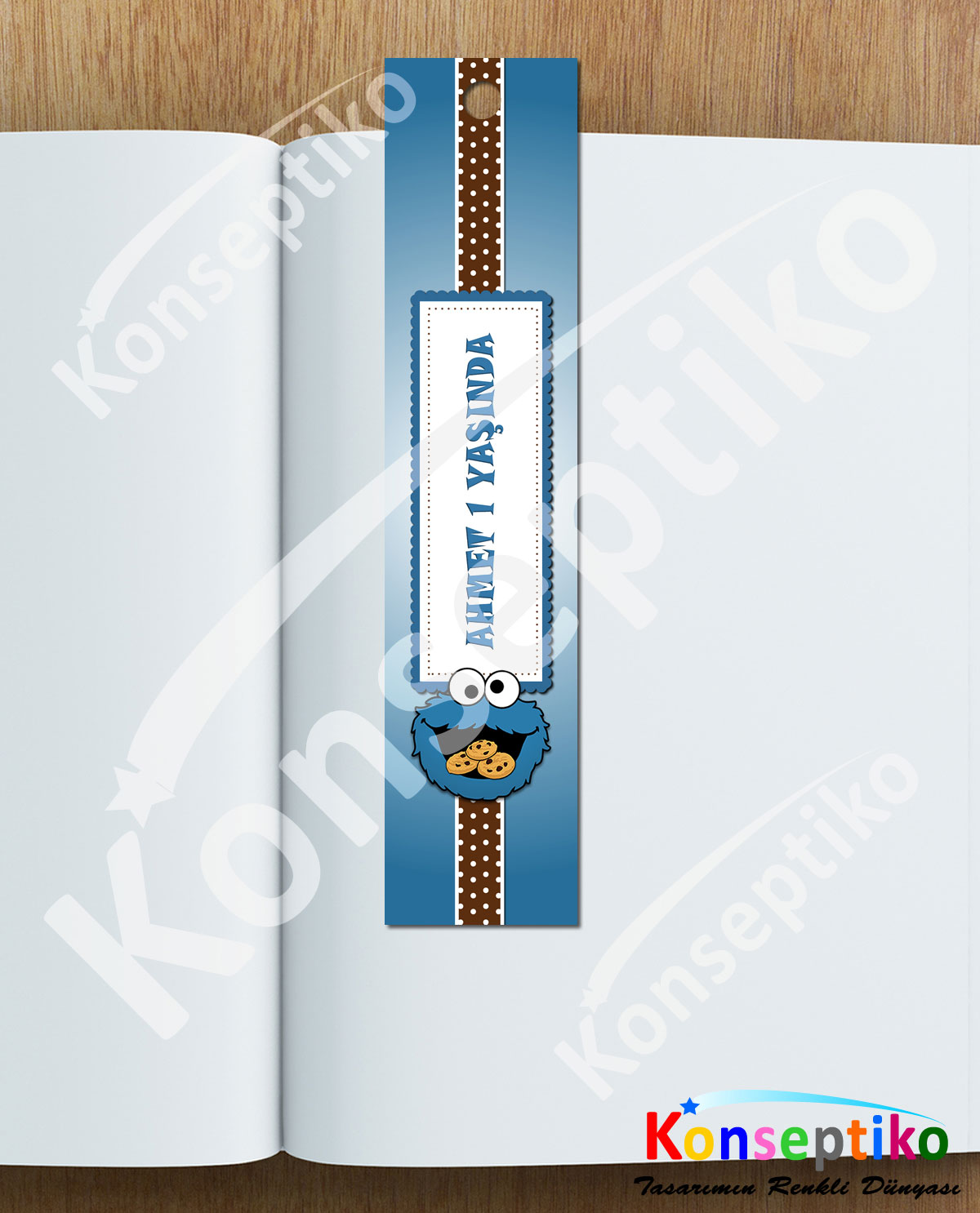 Kurabiye Canavarı - Kitap Ayracı