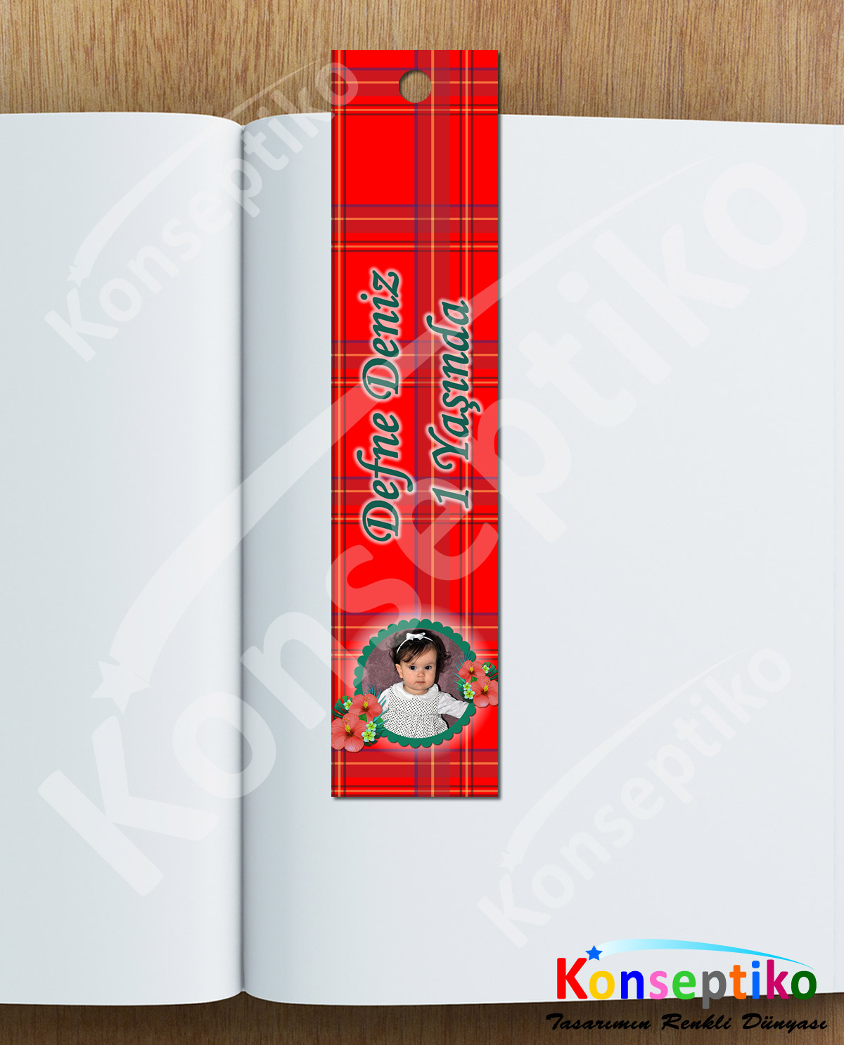 Ekose - Kitap Ayracı