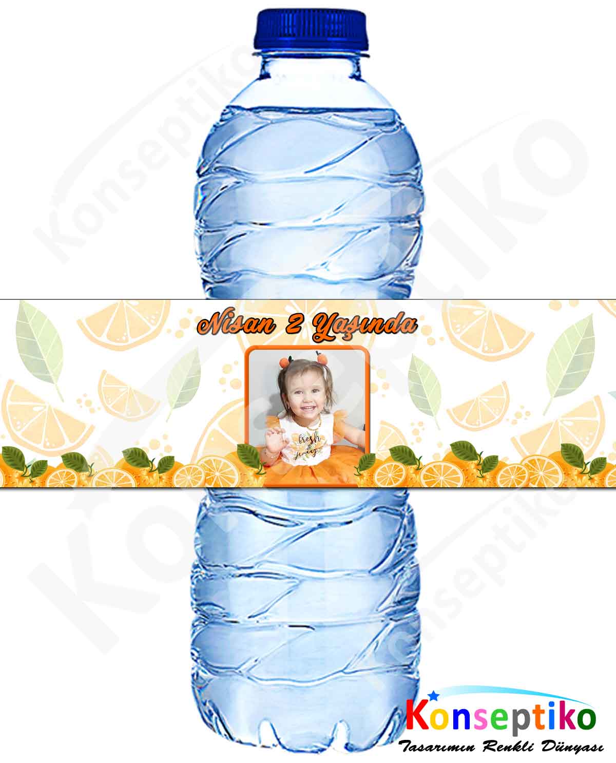 Portakal - Su Sargı Etiketi