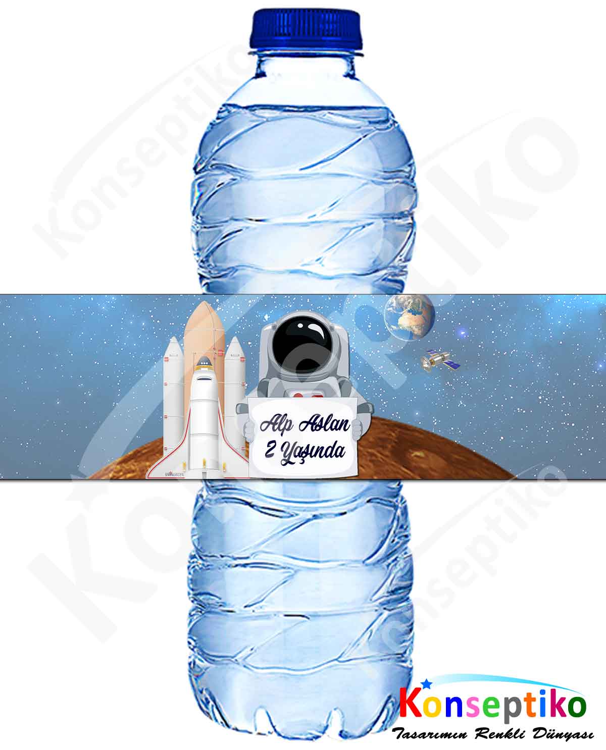 Uzay - Su Sargı Etiketi