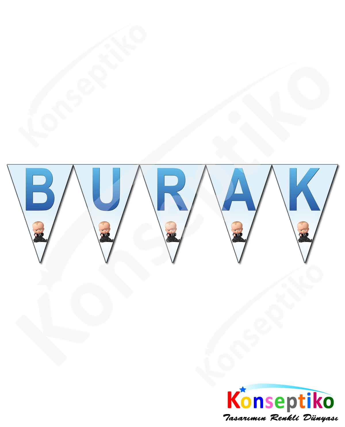 Patron Bebek - Harf (Banner)