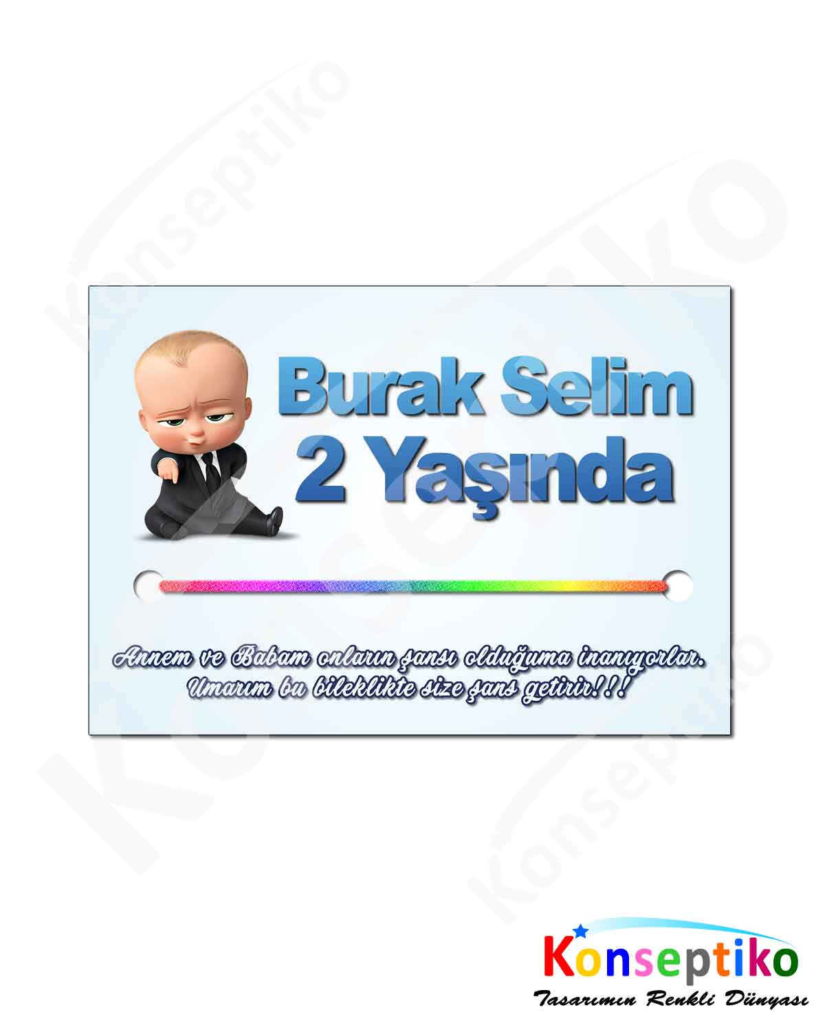 Patron Bebek - Şans Bilekliği
