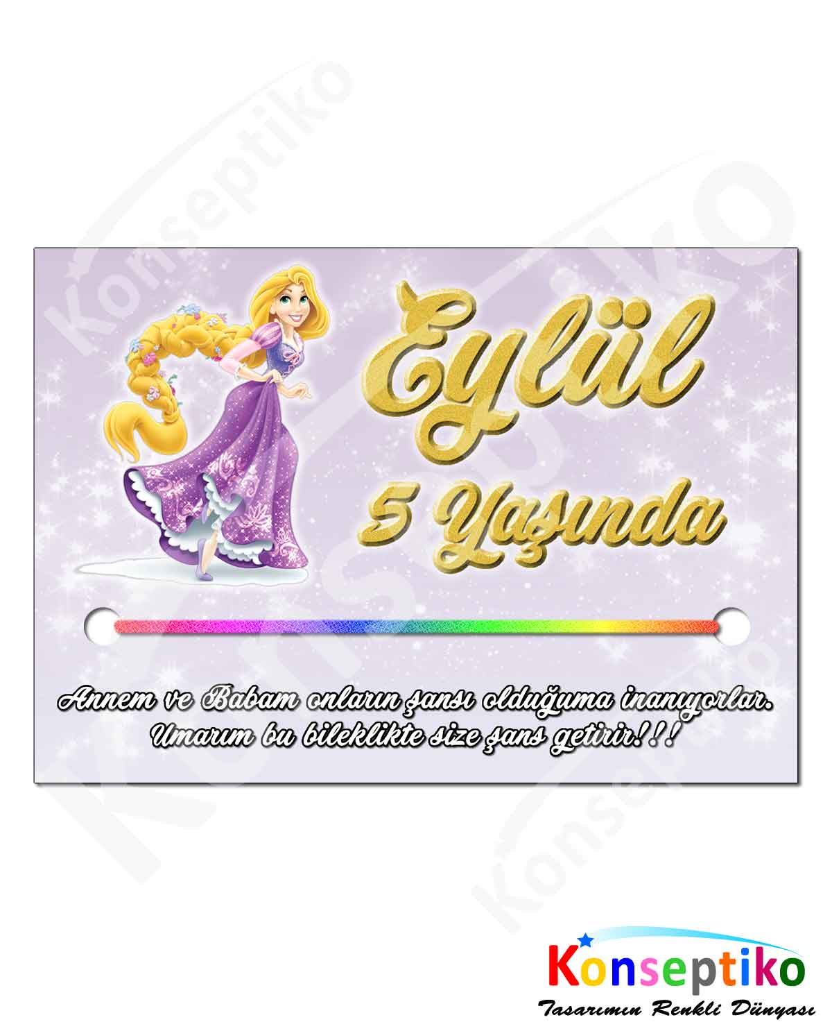 Rapunzel - Şans Bilekliği