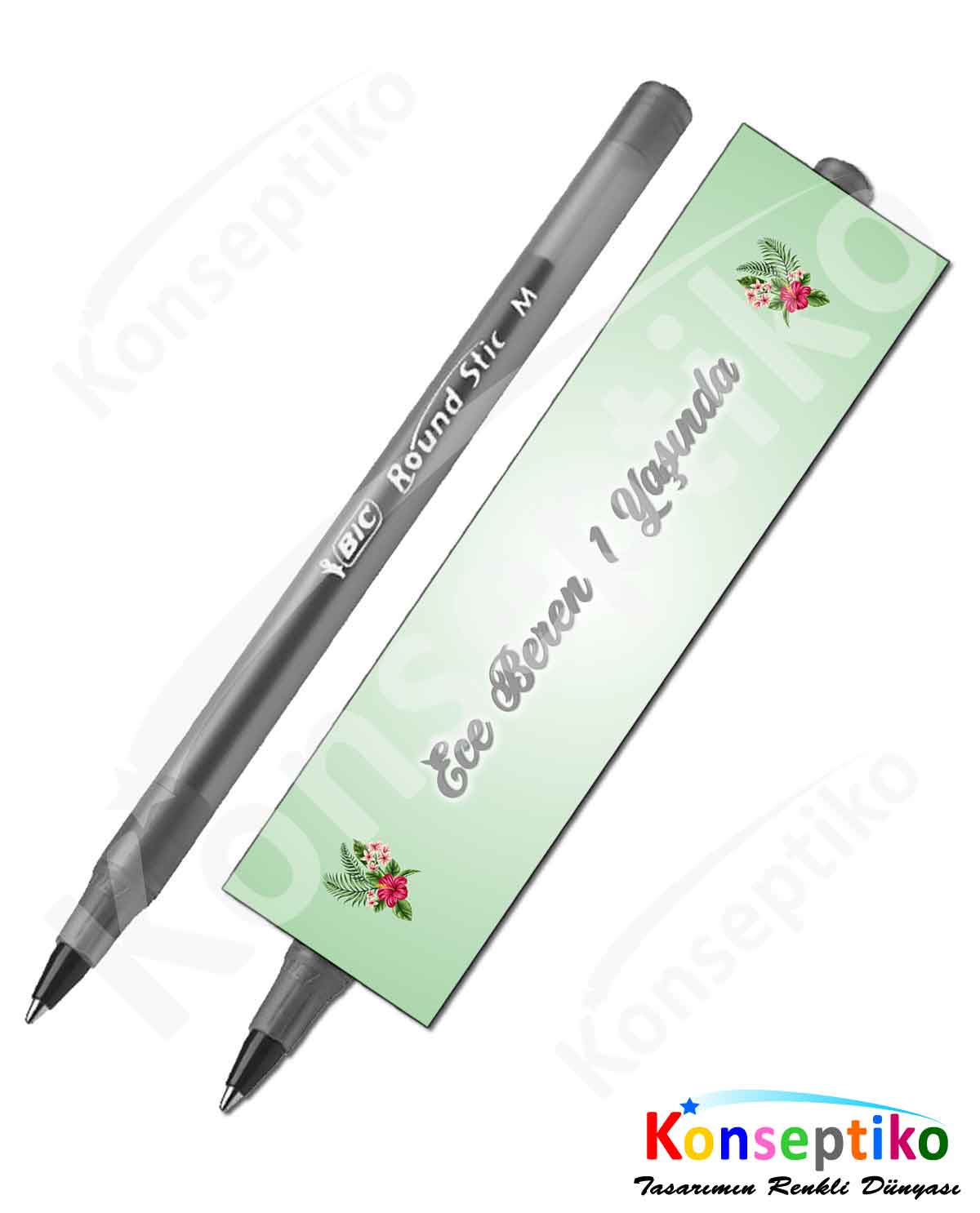 Amber Çiçeği - Kalem Etiketi