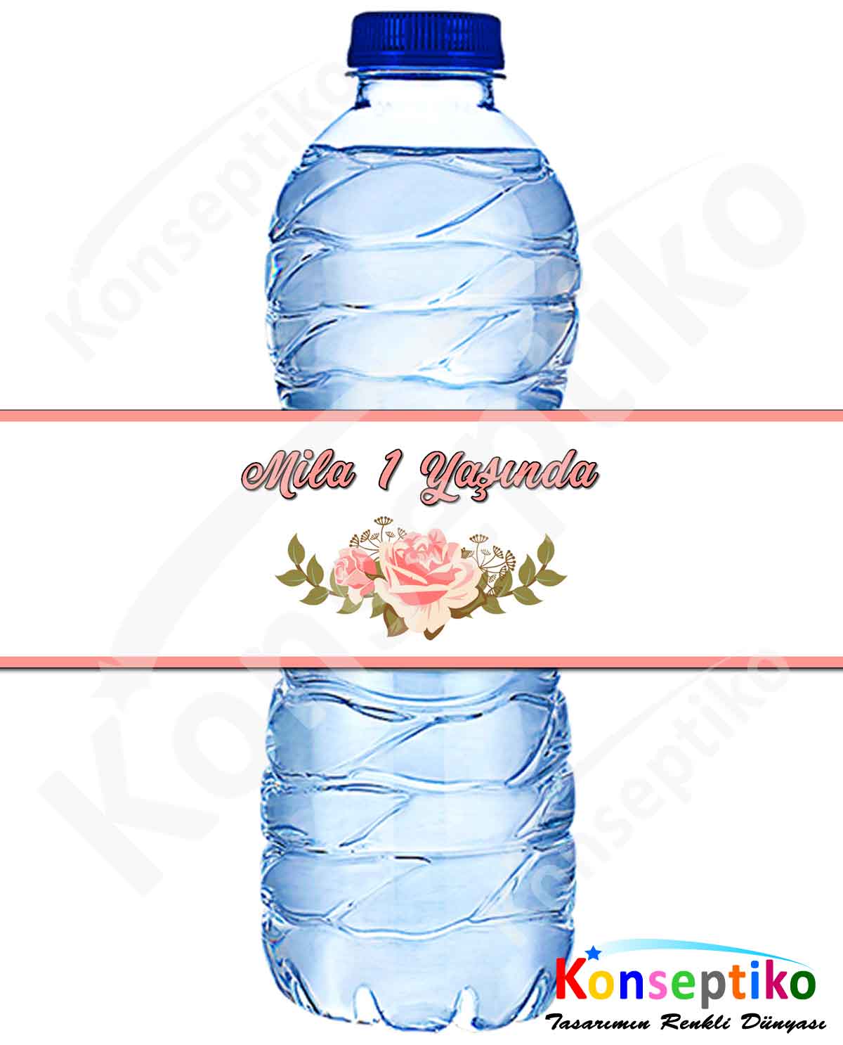 Gül - Su Sargı Etiketi