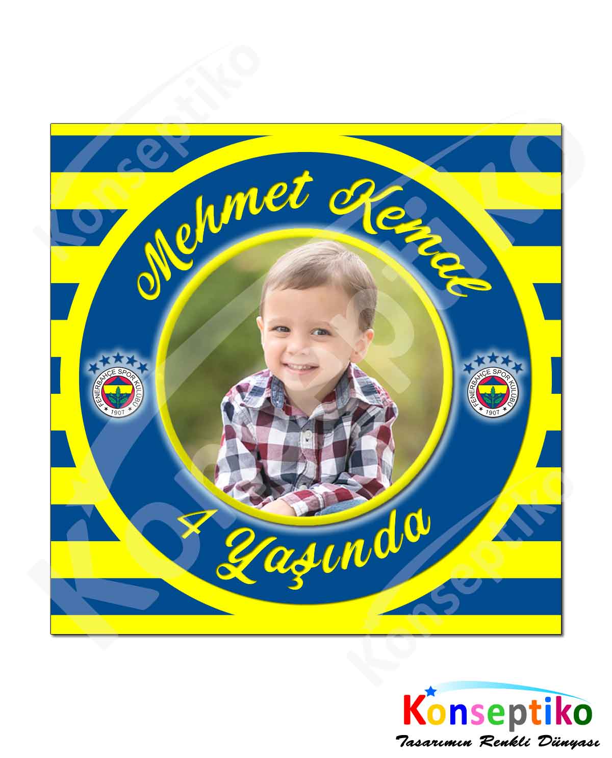 Fenerbahçe - Kare Etiket 40'lı1