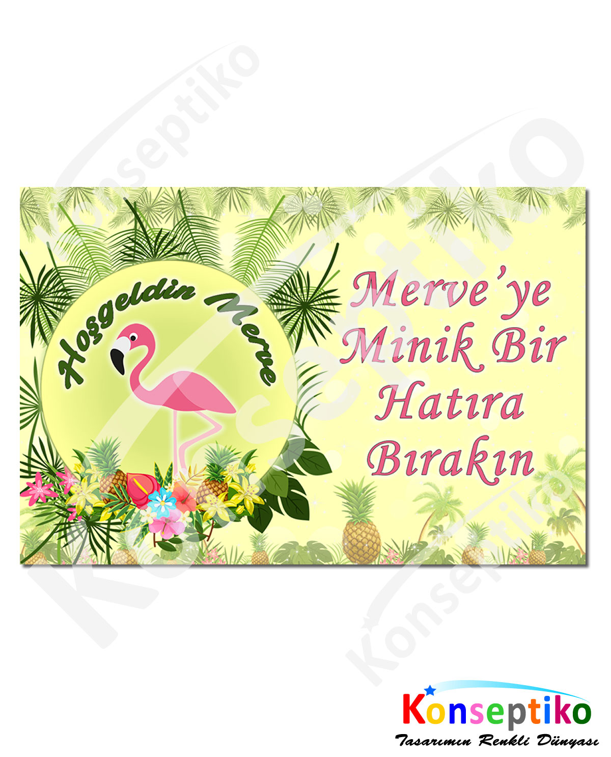 Flamingo - Anı Kartı2